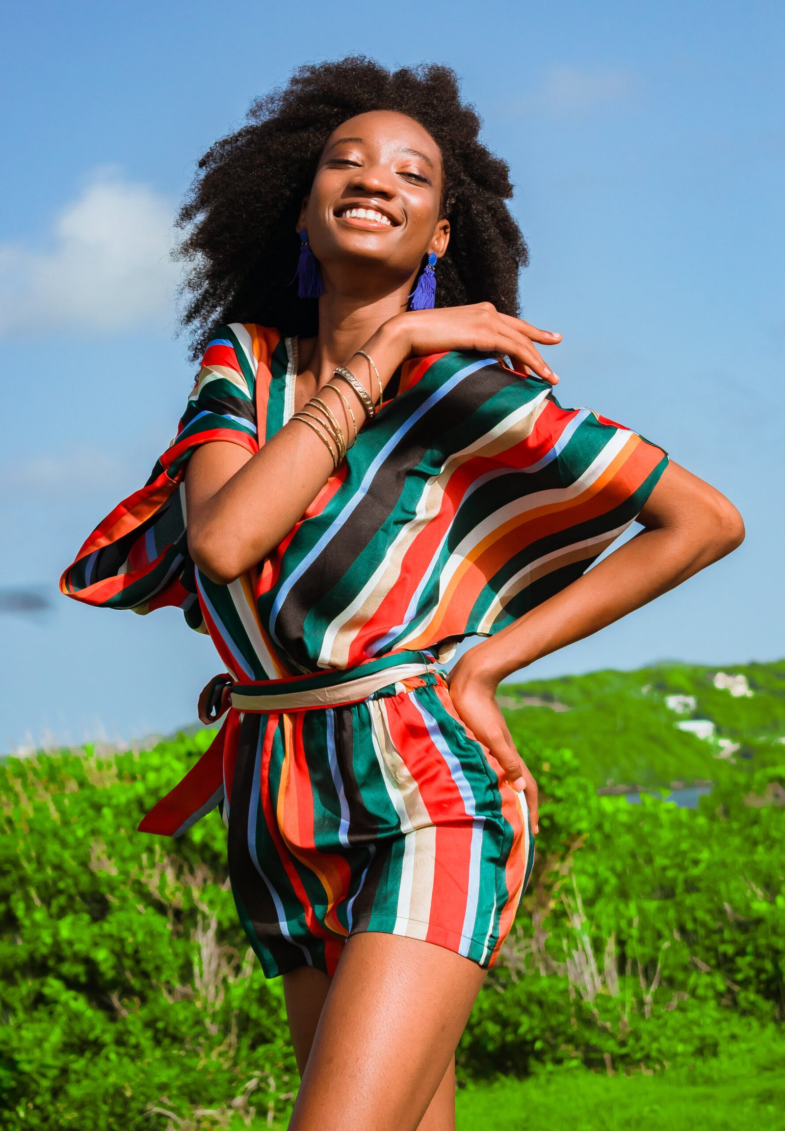 Nicia John, Model, Grenada, West Indies