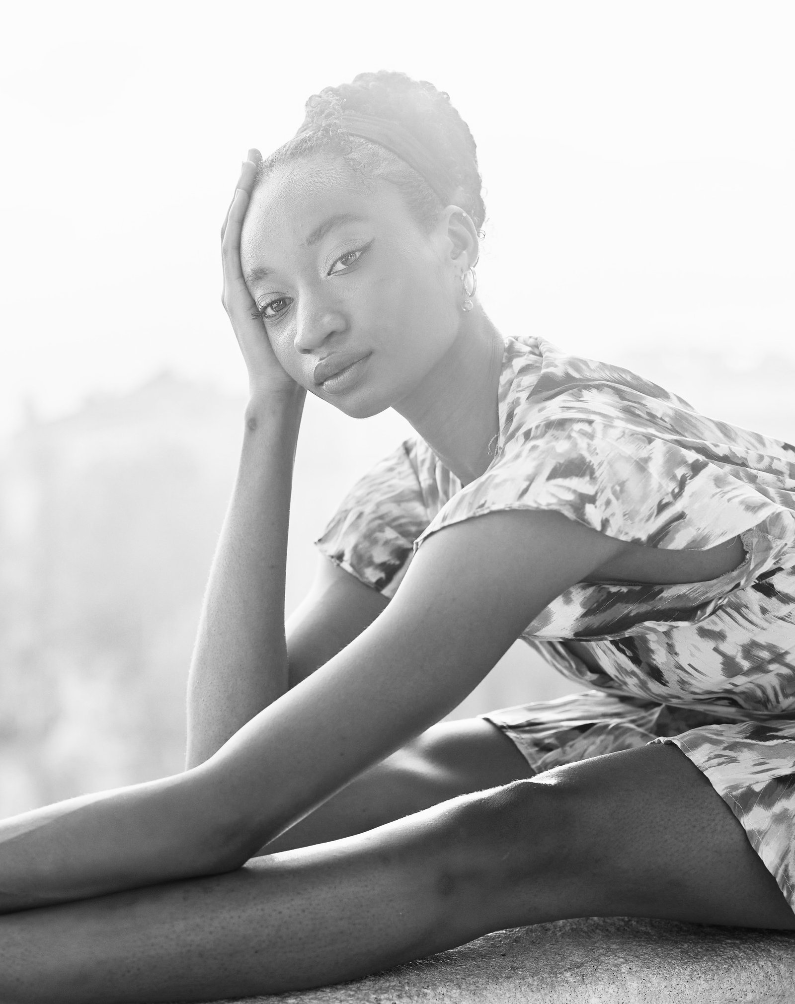Nicia John, Model and Black Ballerina, Marseille, France