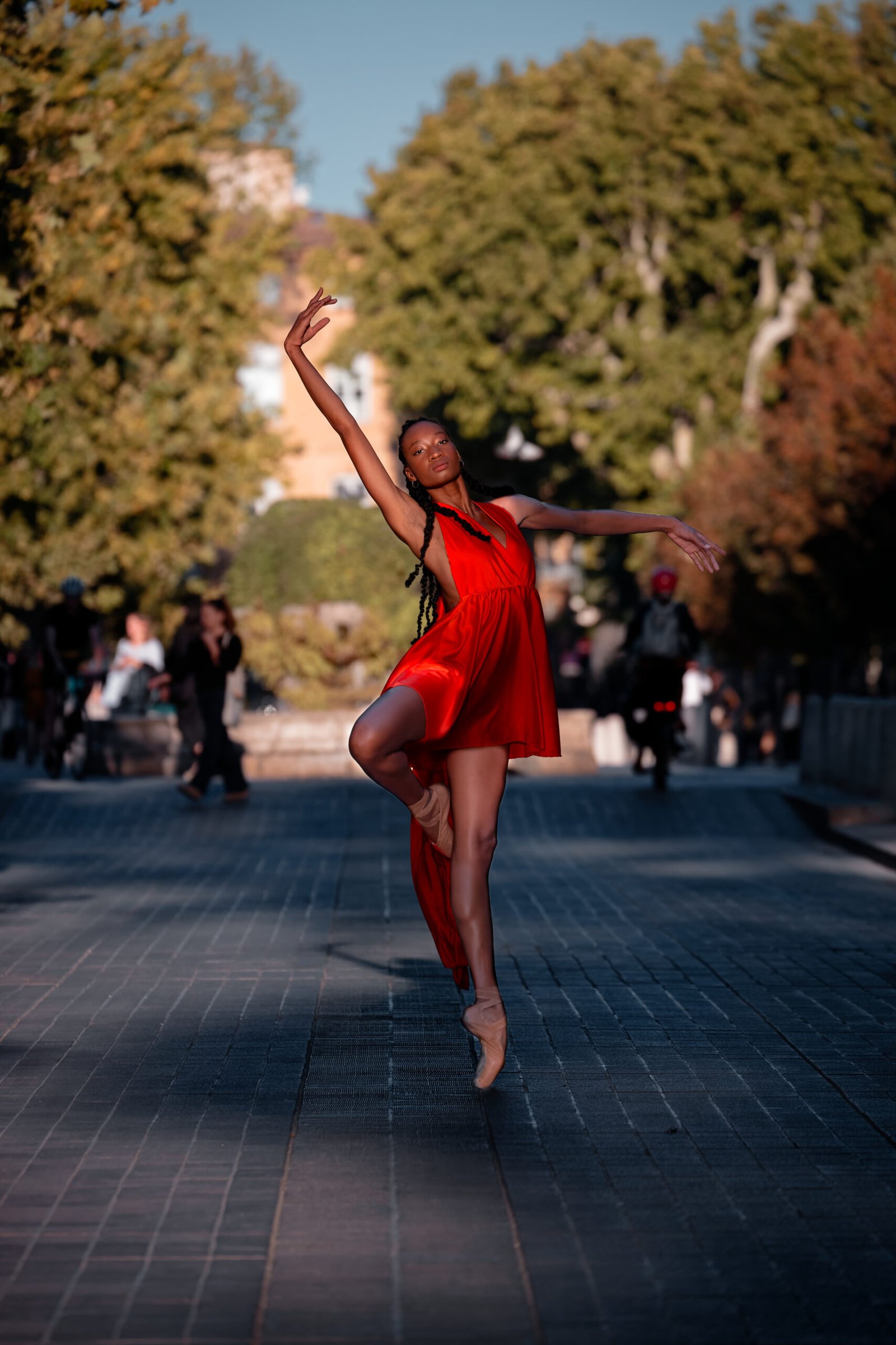 Nicia John, Model and Black Ballerina, Aix-en-Provence