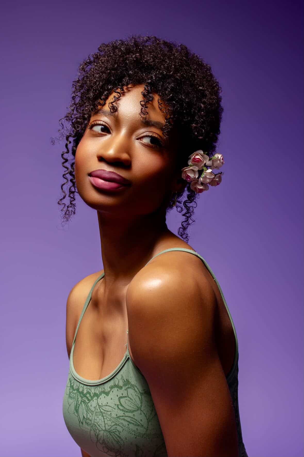Nicia John, Black Ballerina, Portrait Model Montreal, Canada